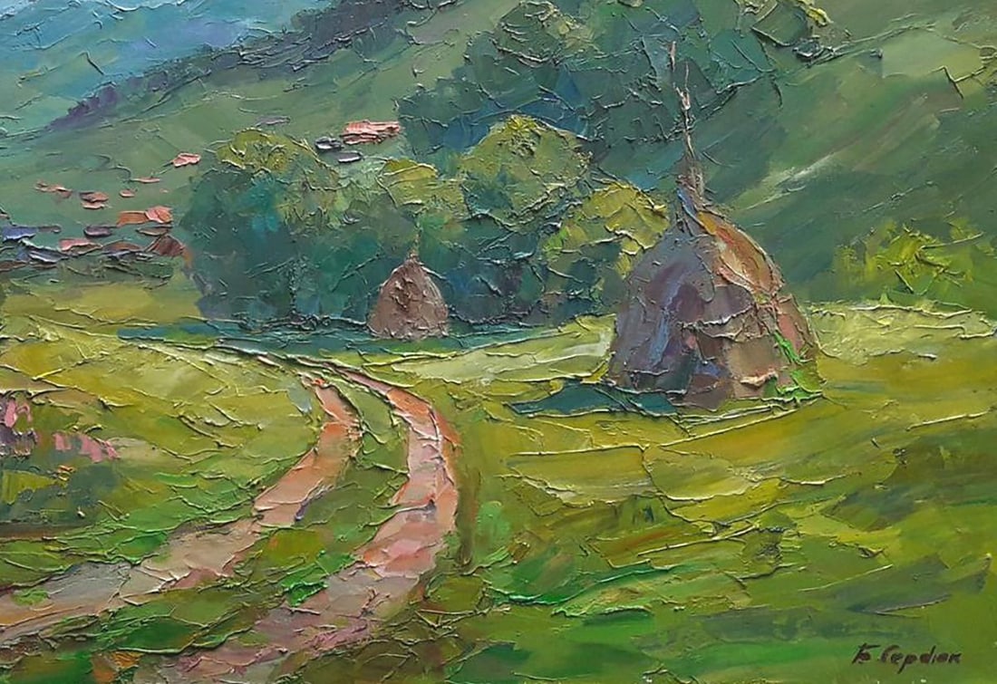 Oil painting Path in the mountains Serdyuk Boris Petrovich - 5
