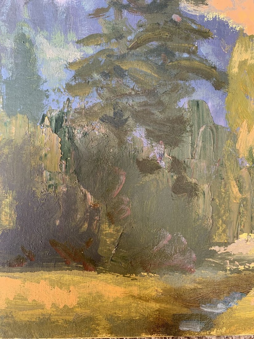 Oil painting In the Carpathians Batrakov Vladimir Grigorievich - 5