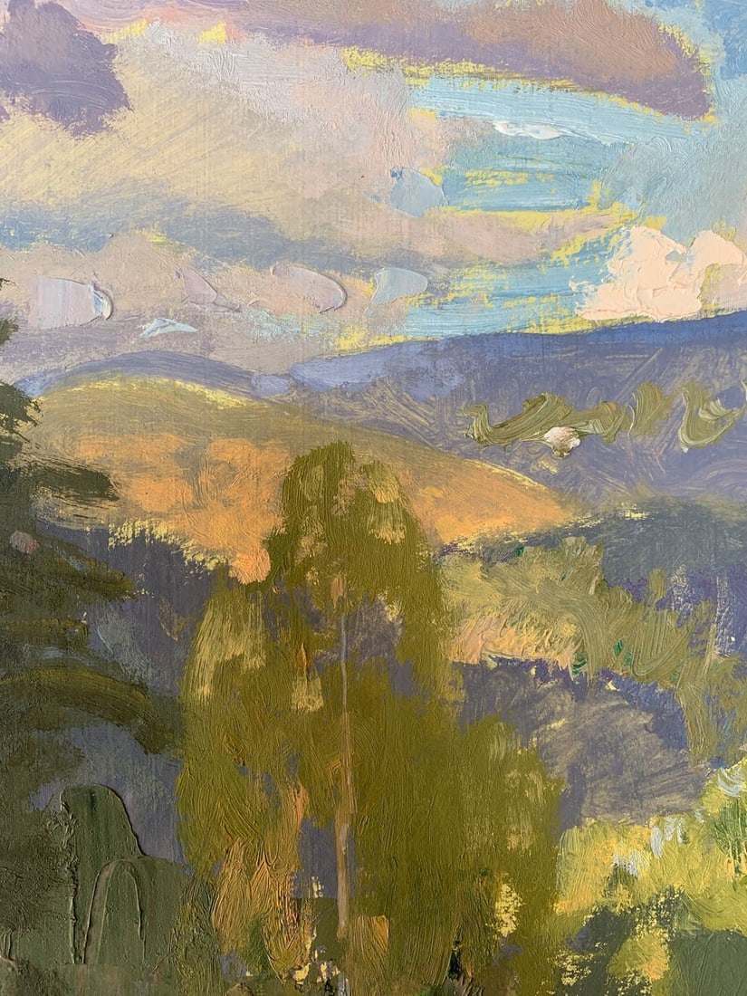 Oil painting In the Carpathians Batrakov Vladimir Grigorievich - 6