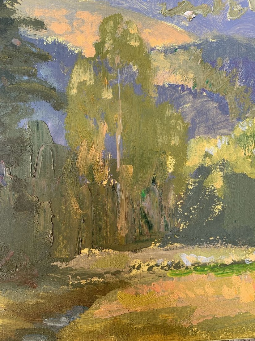 Oil painting In the Carpathians Batrakov Vladimir Grigorievich - 7