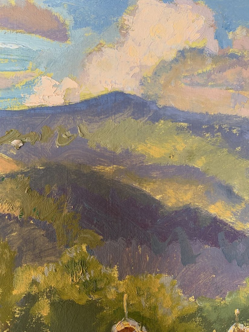 Oil painting In the Carpathians Batrakov Vladimir Grigorievich - 8