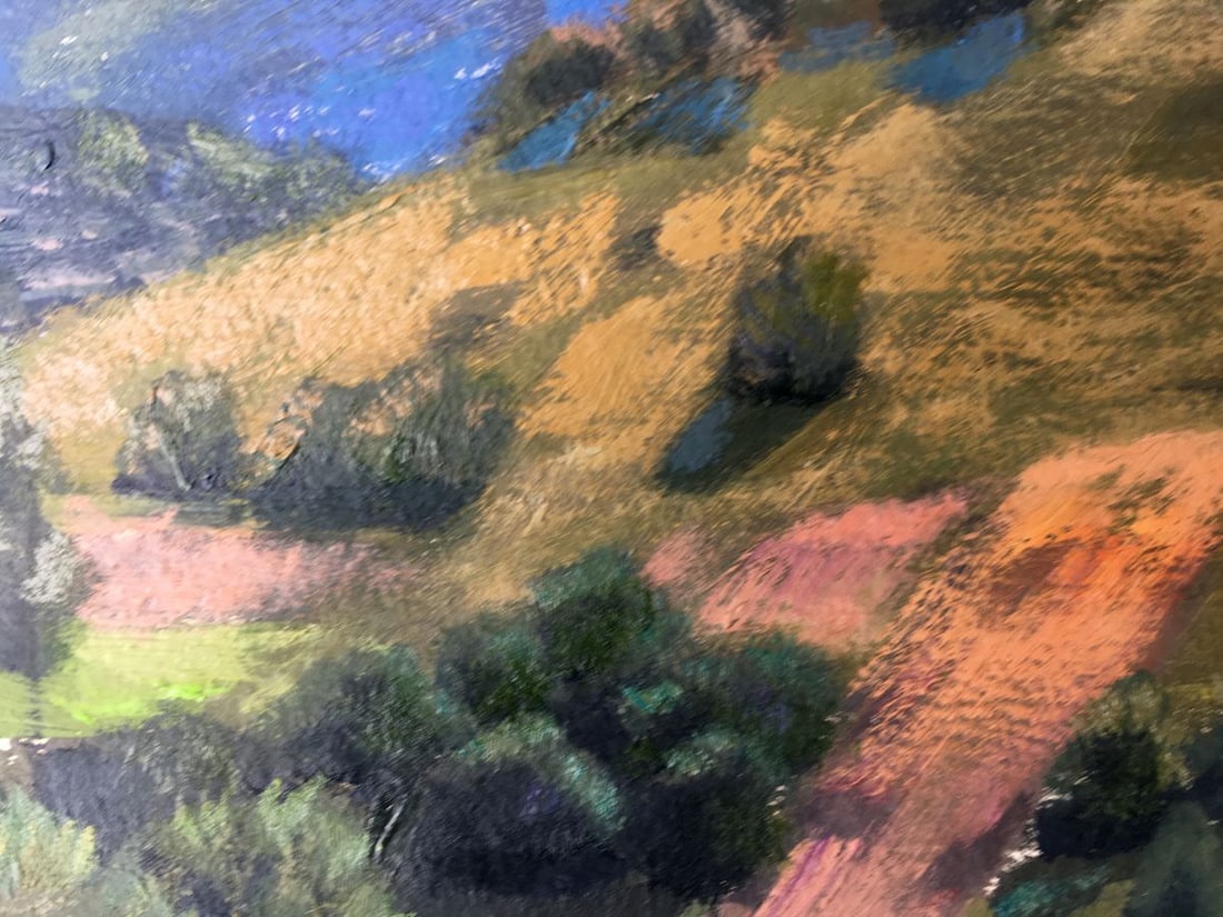 Oil painting Somewhere in the Carpathians Batrakov Vladimir Grigorievich - 6