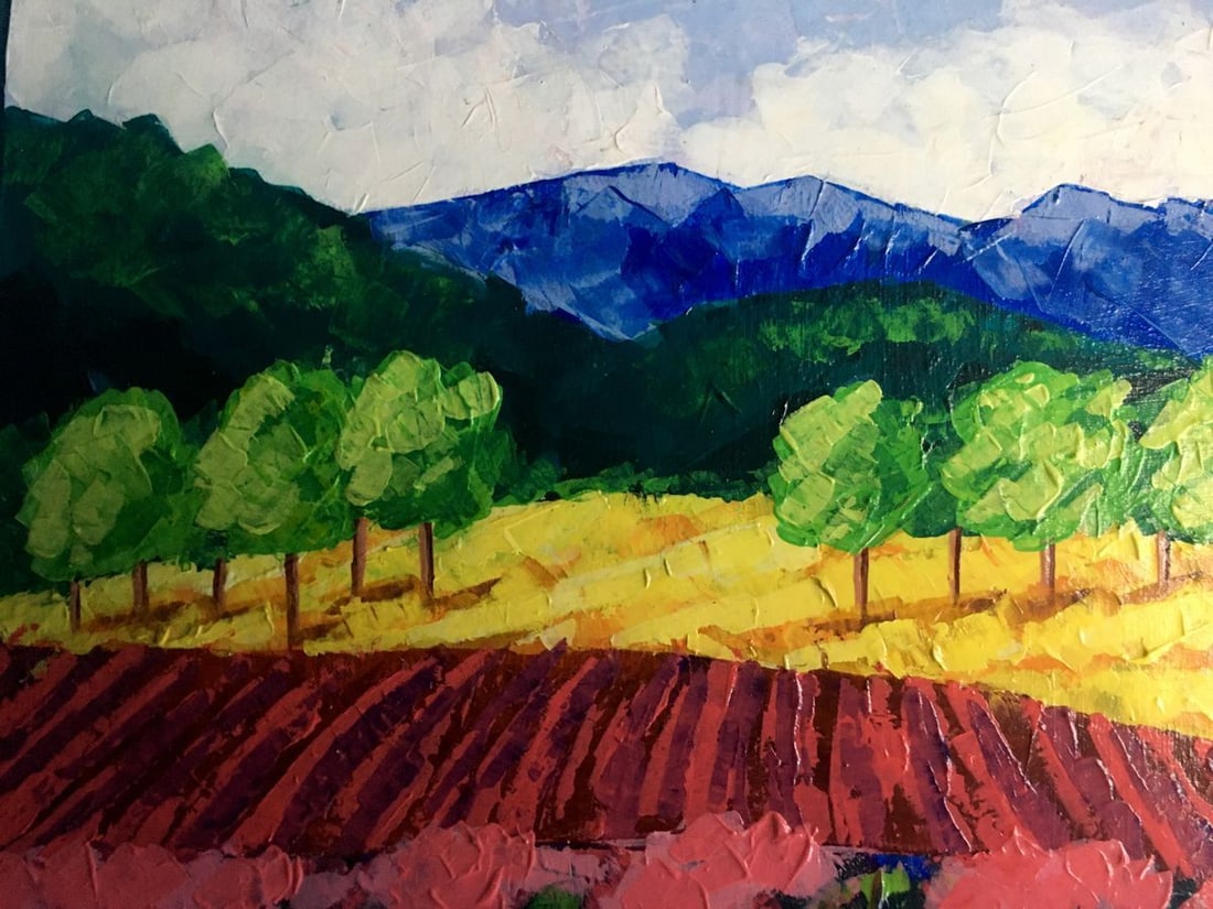 Oil painting Vineyards Zadorozhnya V. V. - 10