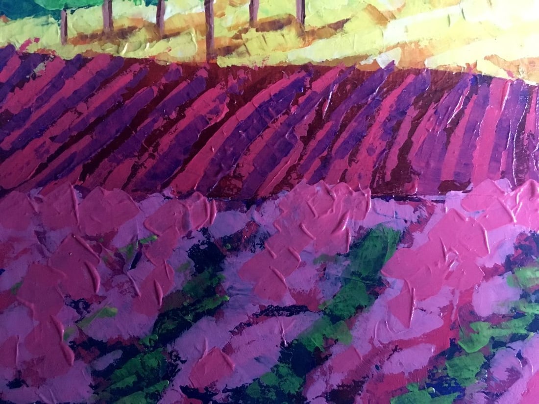 Oil painting Vineyards Zadorozhnya V. V. - 5
