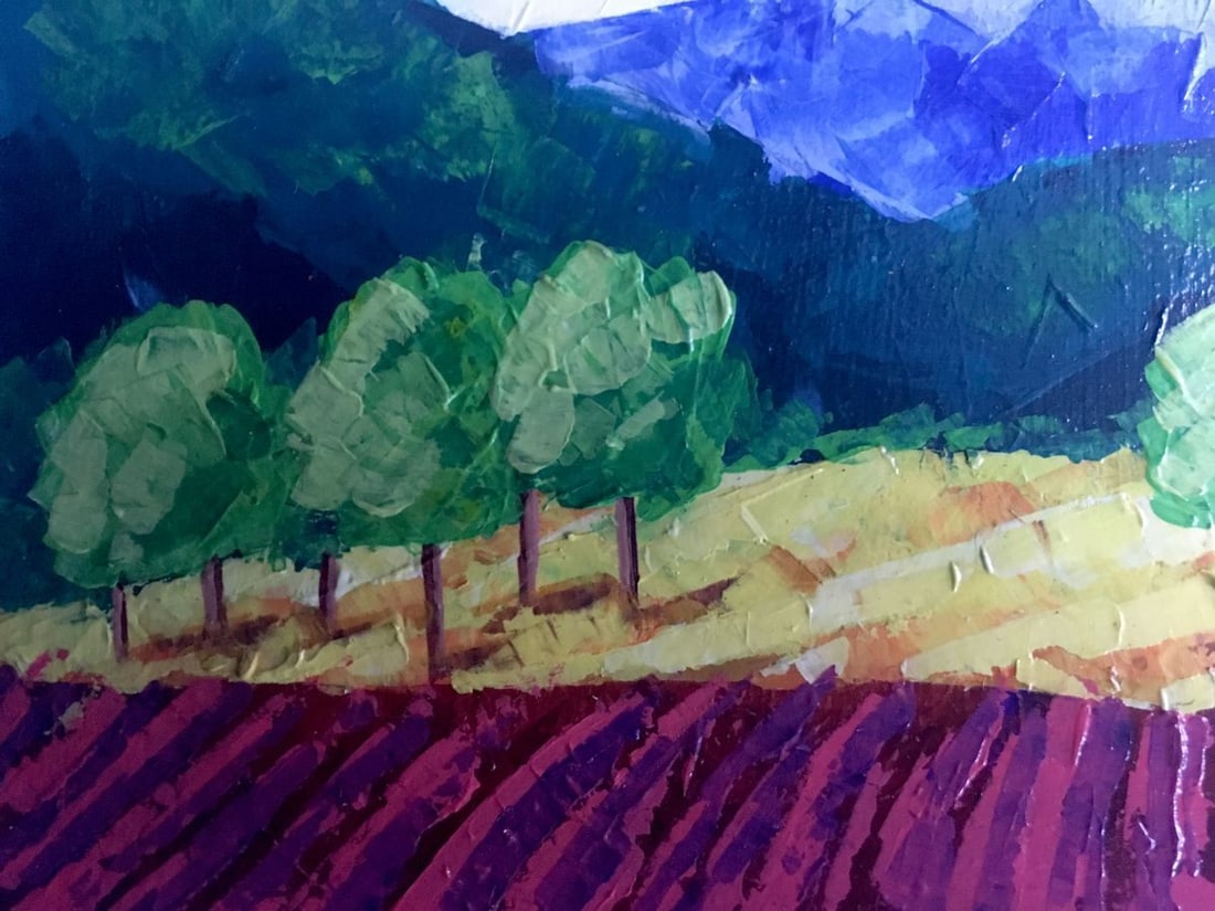 Oil painting Vineyards Zadorozhnya V. V. - 6