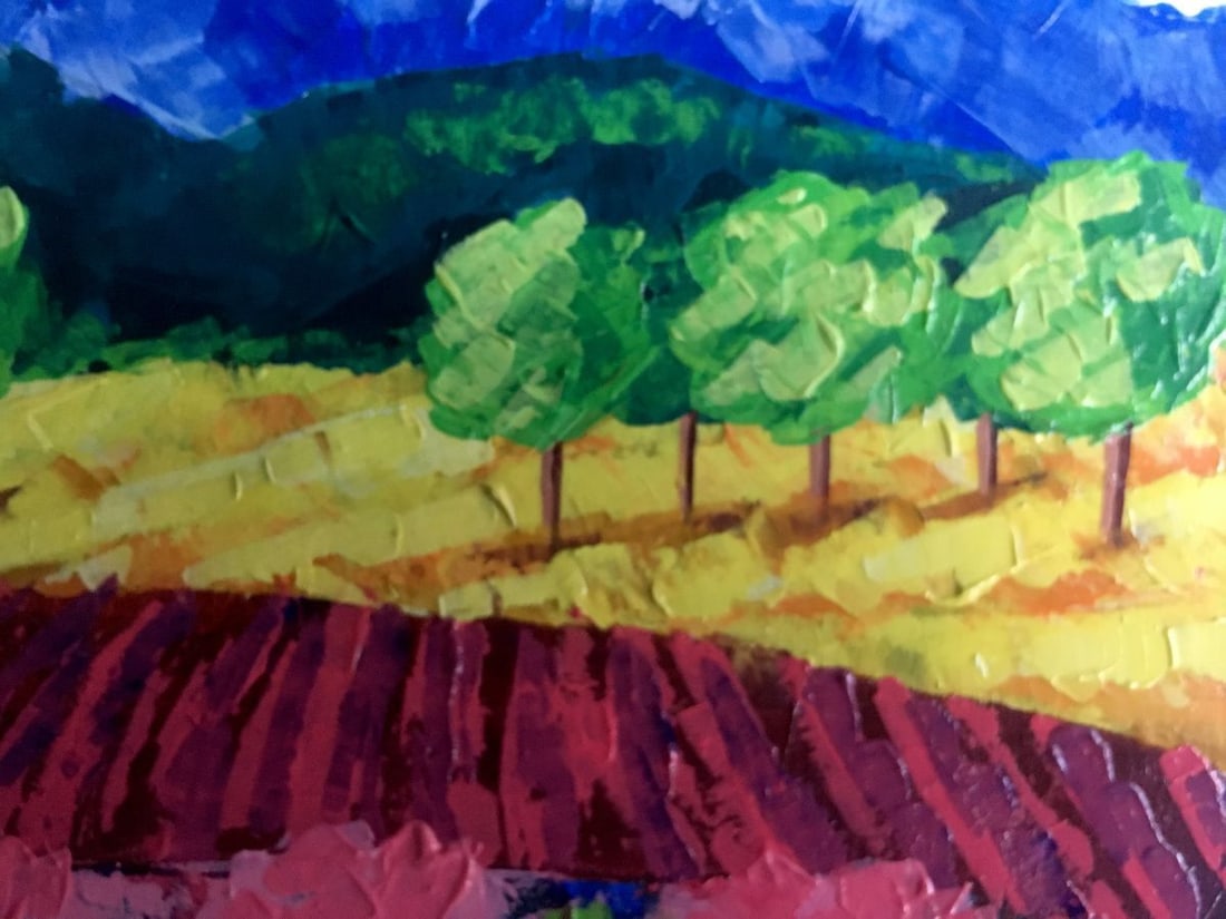 Oil painting Vineyards Zadorozhnya V. V. - 7