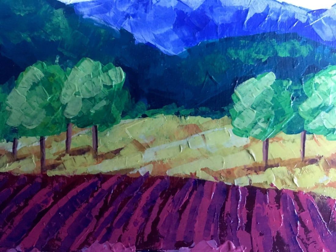 Oil painting Vineyards Zadorozhnya V. V. - 8