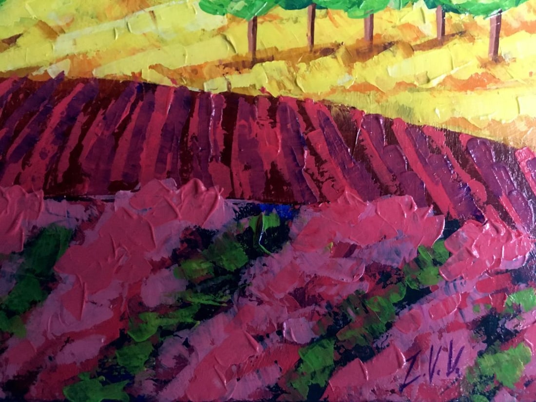 Oil painting Vineyards Zadorozhnya V. V. - 9