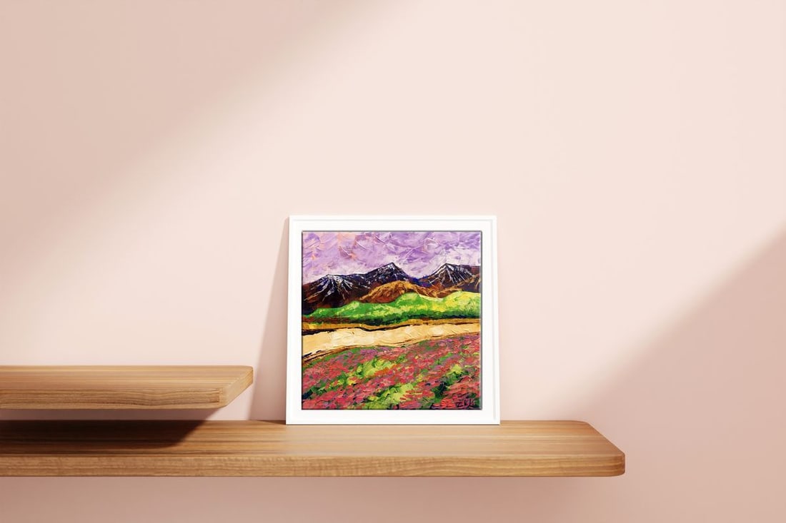 Oil painting In the mountains Zadorozhnya V. V. - 3