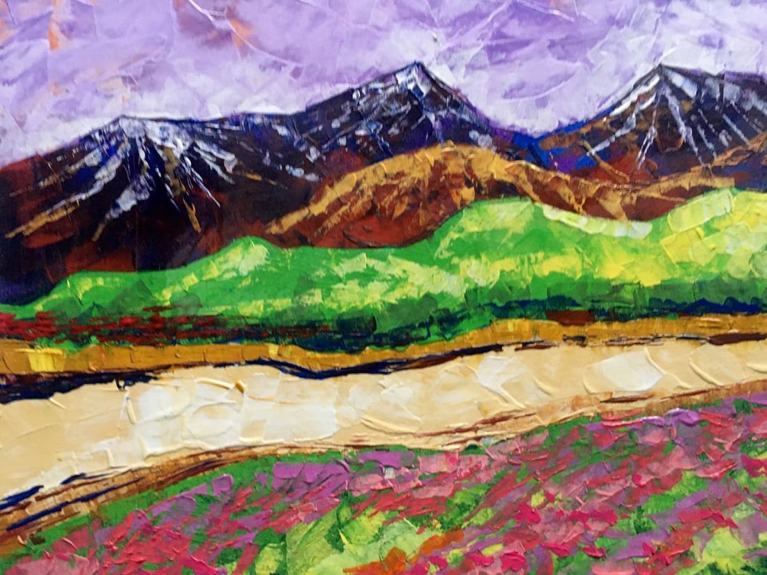 Oil painting In the mountains Zadorozhnya V. V. - 6