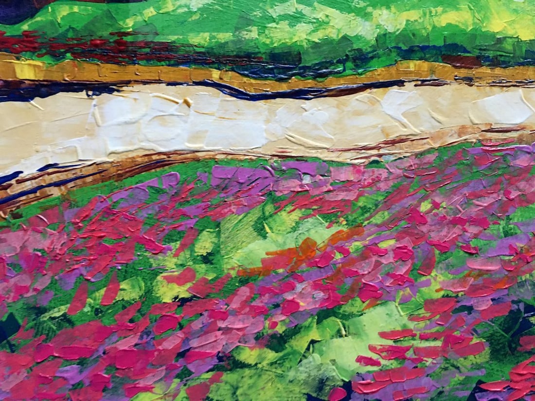 Oil painting In the mountains Zadorozhnya V. V. - 7