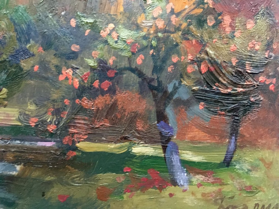 Oil painting Carpathian autumn Batrakov Vladimir Grigorievich - 4