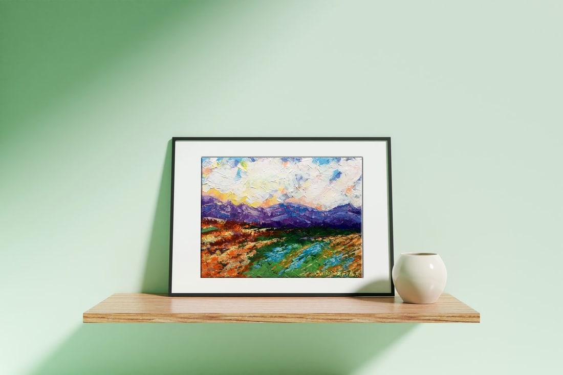 Oil painting Holidays in the mountains Zadorozhnya V. V. - 3