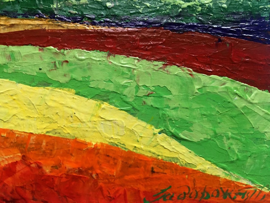 Oil painting Summer day in the mountains Zadorozhnya V. V. - 6
