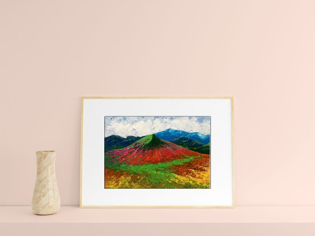 Oil painting Carpathians Zadorozhnya V. V. - 2