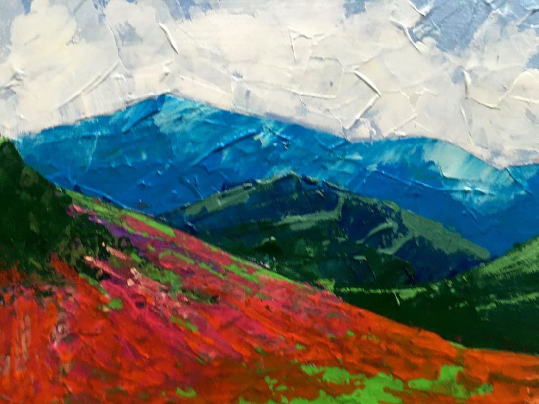 Oil painting Carpathians Zadorozhnya V. V. - 4
