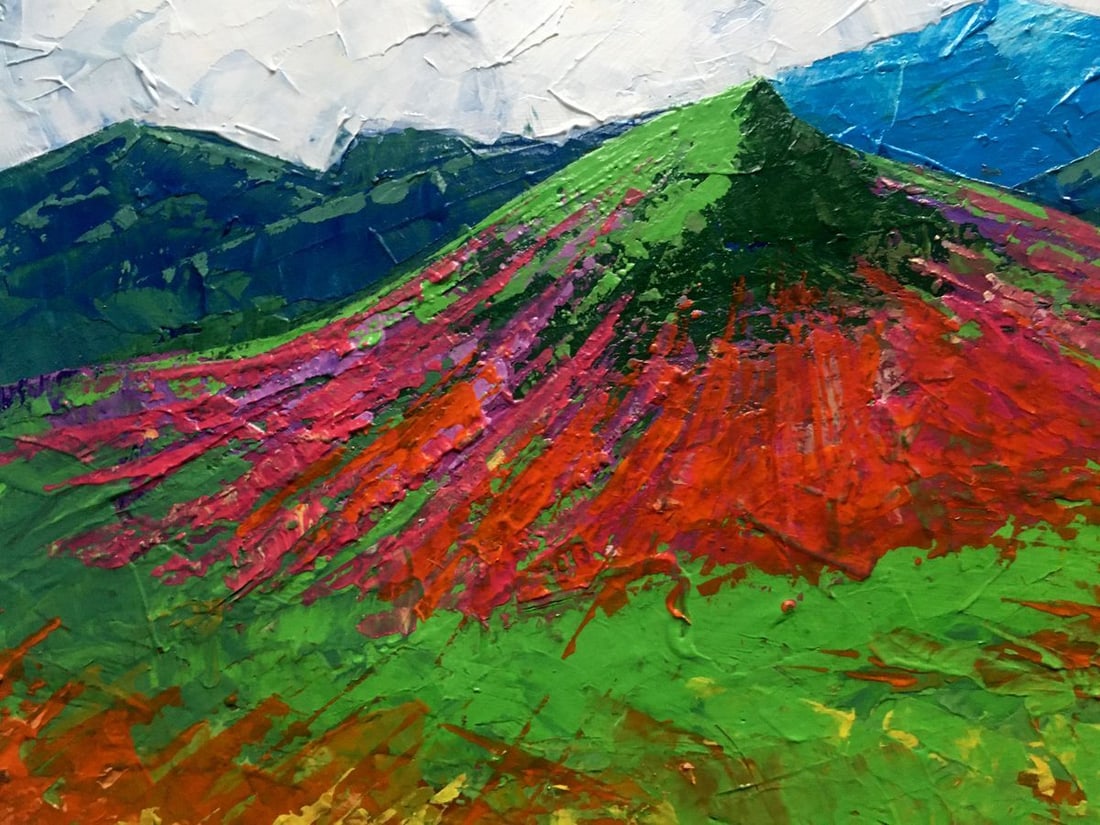 Oil painting Carpathians Zadorozhnya V. V. - 8
