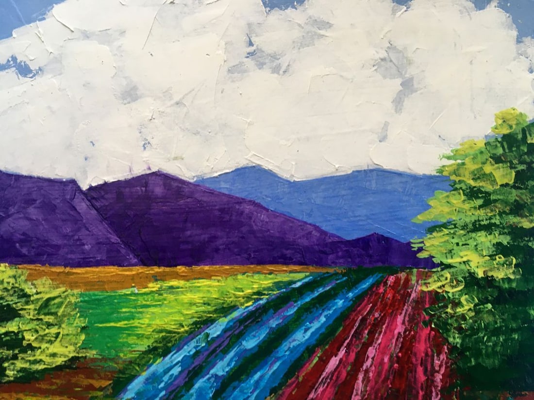 Oil painting Vineyards Zadorozhnya V. V. - 10
