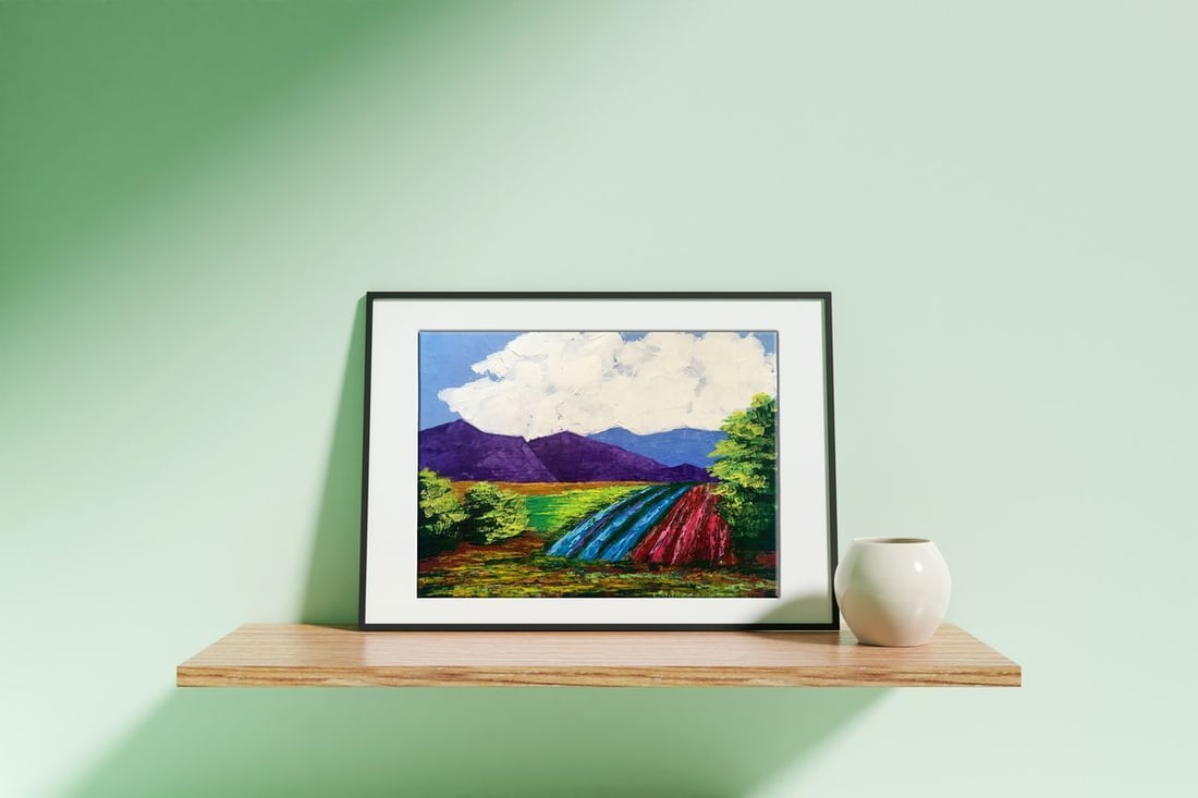 Oil painting Vineyards Zadorozhnya V. V. - 2