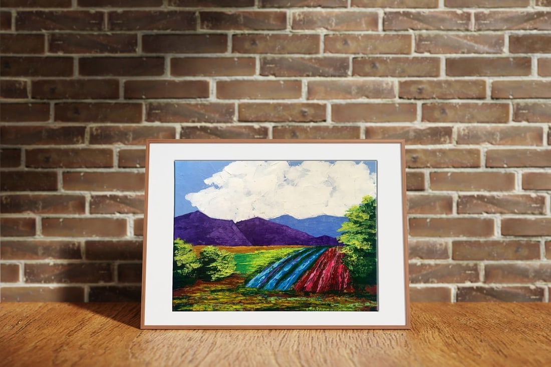 Oil painting Vineyards Zadorozhnya V. V. - 3