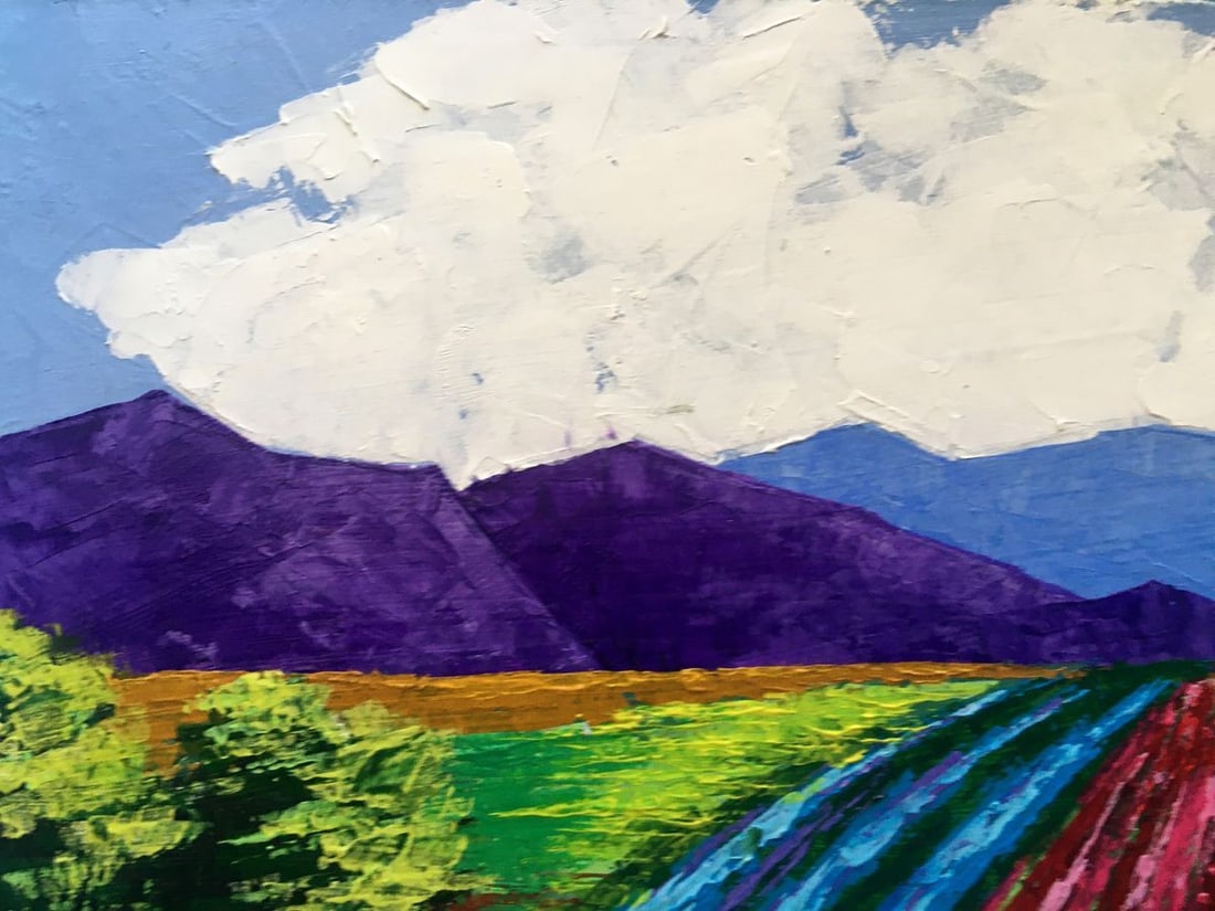 Oil painting Vineyards Zadorozhnya V. V. - 5
