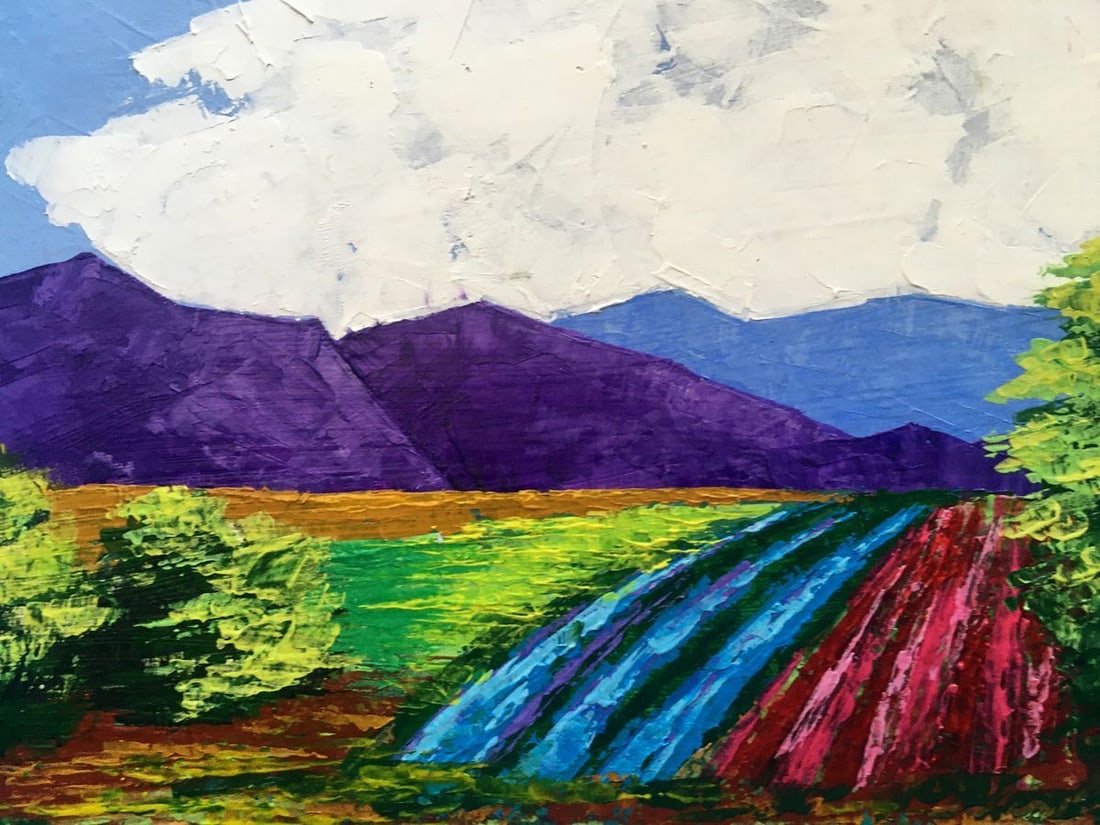 Oil painting Vineyards Zadorozhnya V. V. - 6