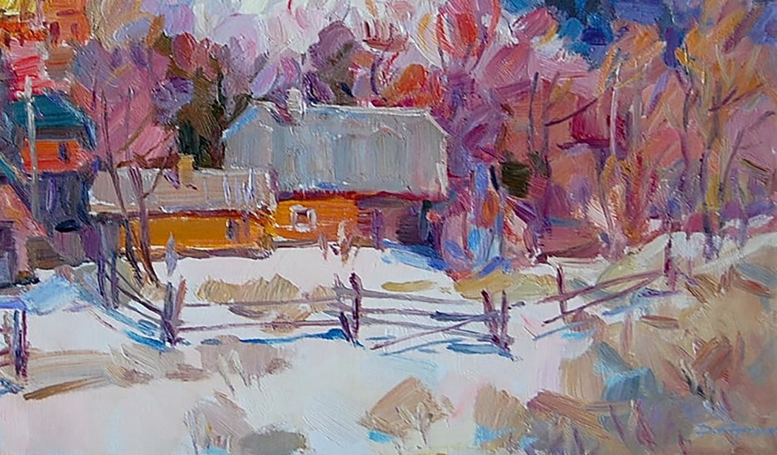 Oil painting In Vorokhta Kotmin Dmitry - 5