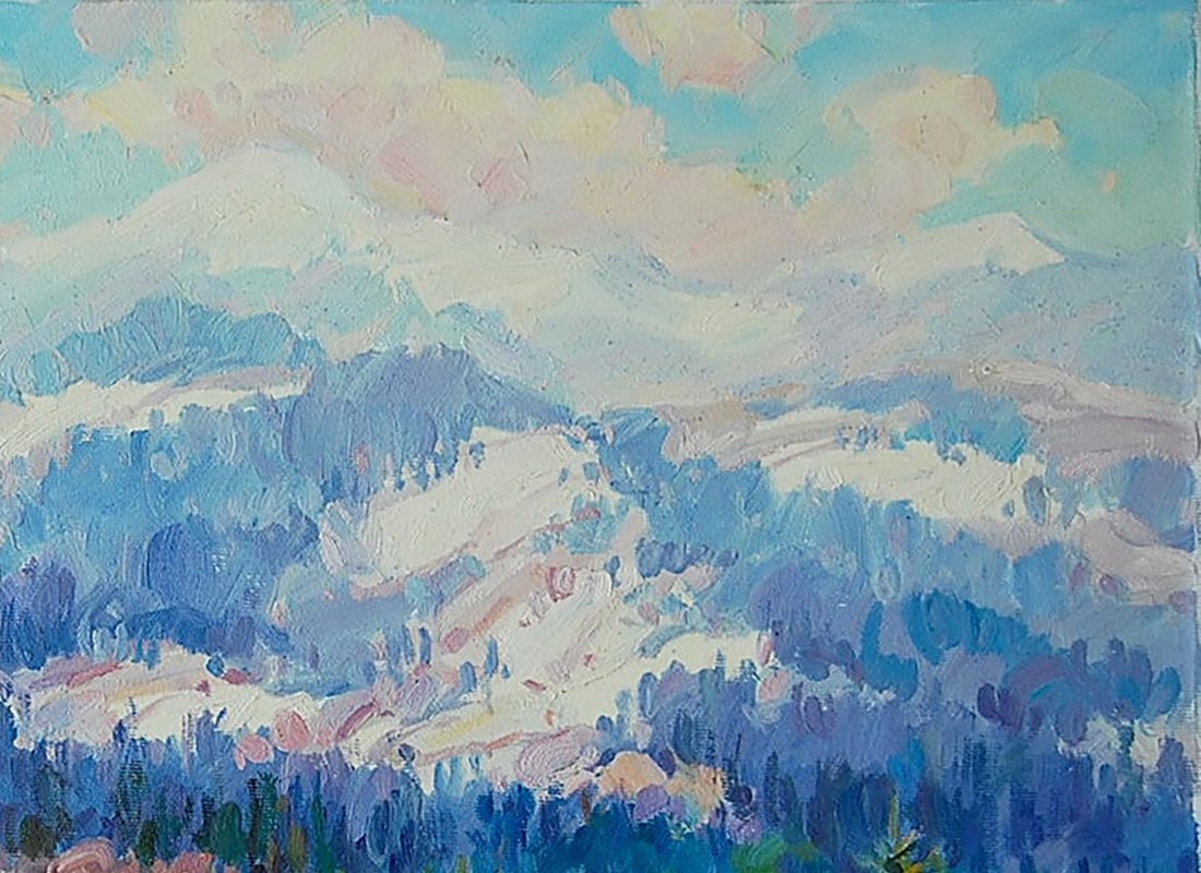 Oil painting Hoverla Kotmin Dmitry - 3