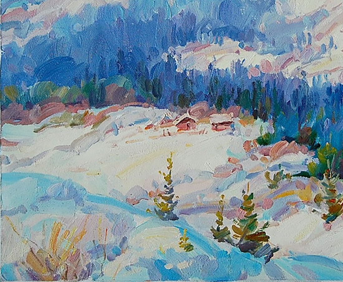 Oil painting Hoverla Kotmin Dmitry - 4