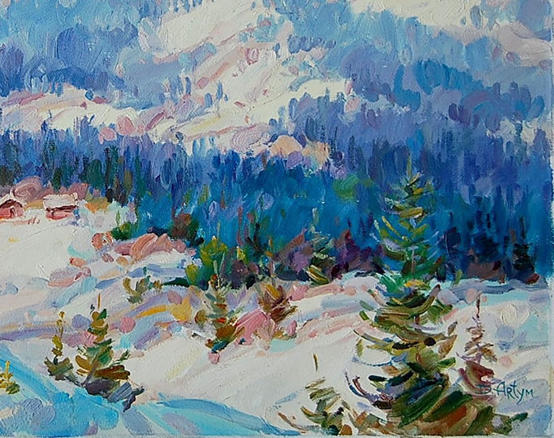 Oil painting Hoverla Kotmin Dmitry - 5