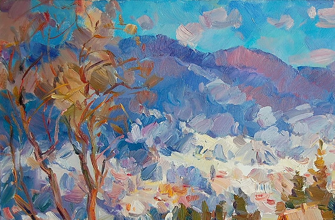 Oil painting Windy Kotmin Dmitry - 2