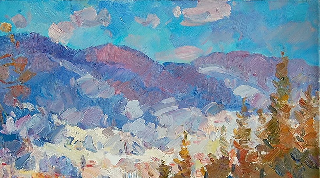 Oil painting Windy Kotmin Dmitry - 3