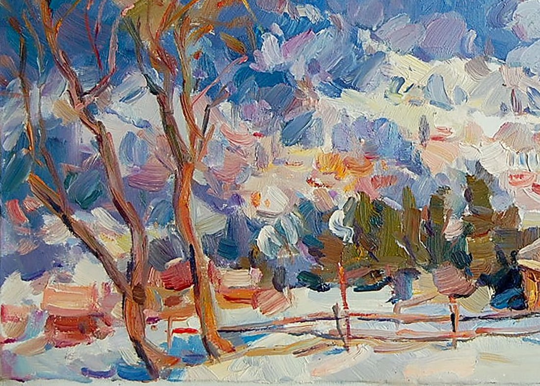 Oil painting Windy Kotmin Dmitry - 4
