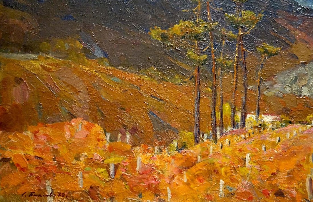 Oil painting Vineyards Bakaev Sergey Ivanovich - 2