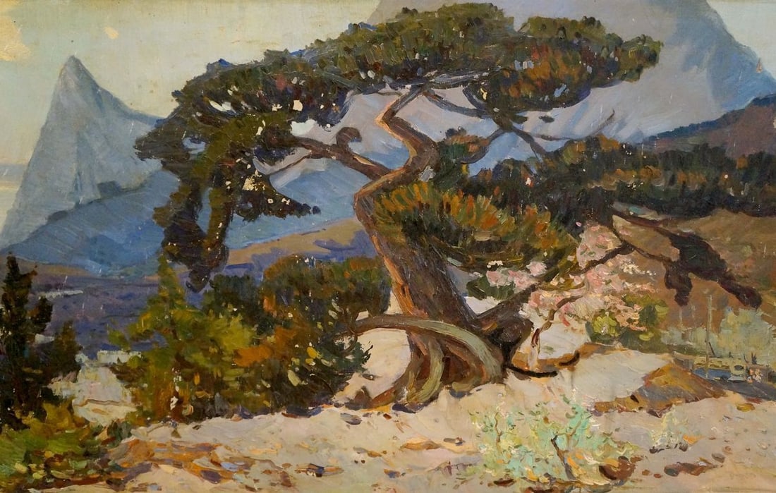 Oil painting Landscape Yarovoy Stepan Kalinovich - 4