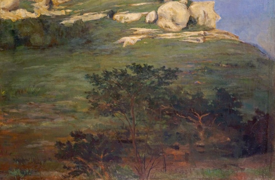 Oil painting On a hill Nagaevskaya Elena Varnavovna - 5