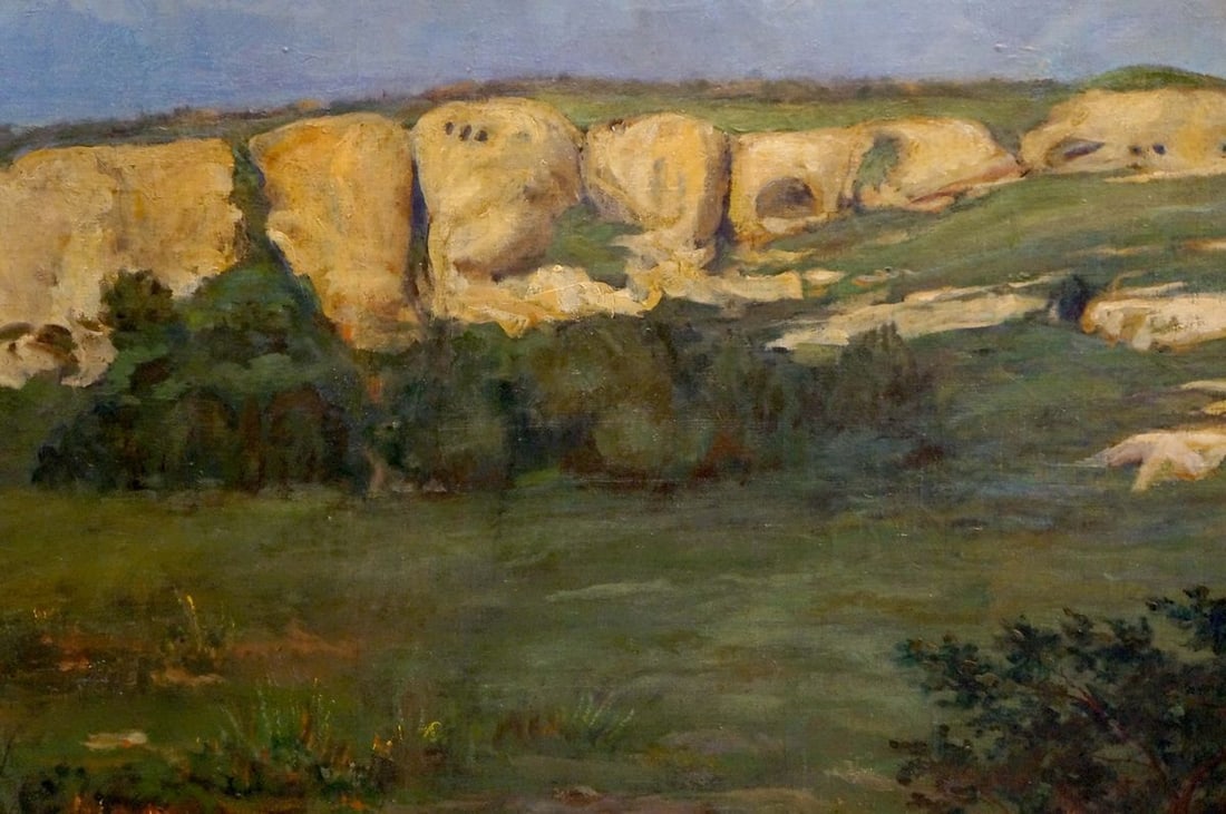 Oil painting On a hill Nagaevskaya Elena Varnavovna - 6