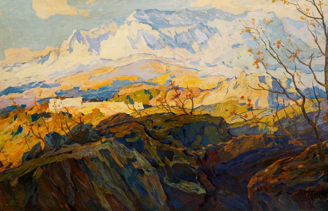 Oil painting January Prokhorov K. A. - 4