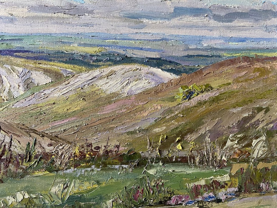 Oil painting White mountains Kapotenko Ivan Ivanovich - 2