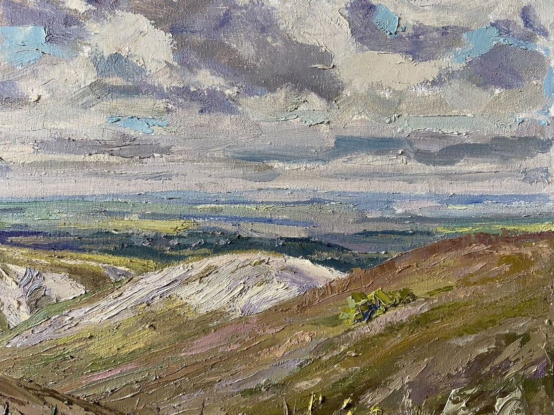 Oil painting White mountains Kapotenko Ivan Ivanovich - 3