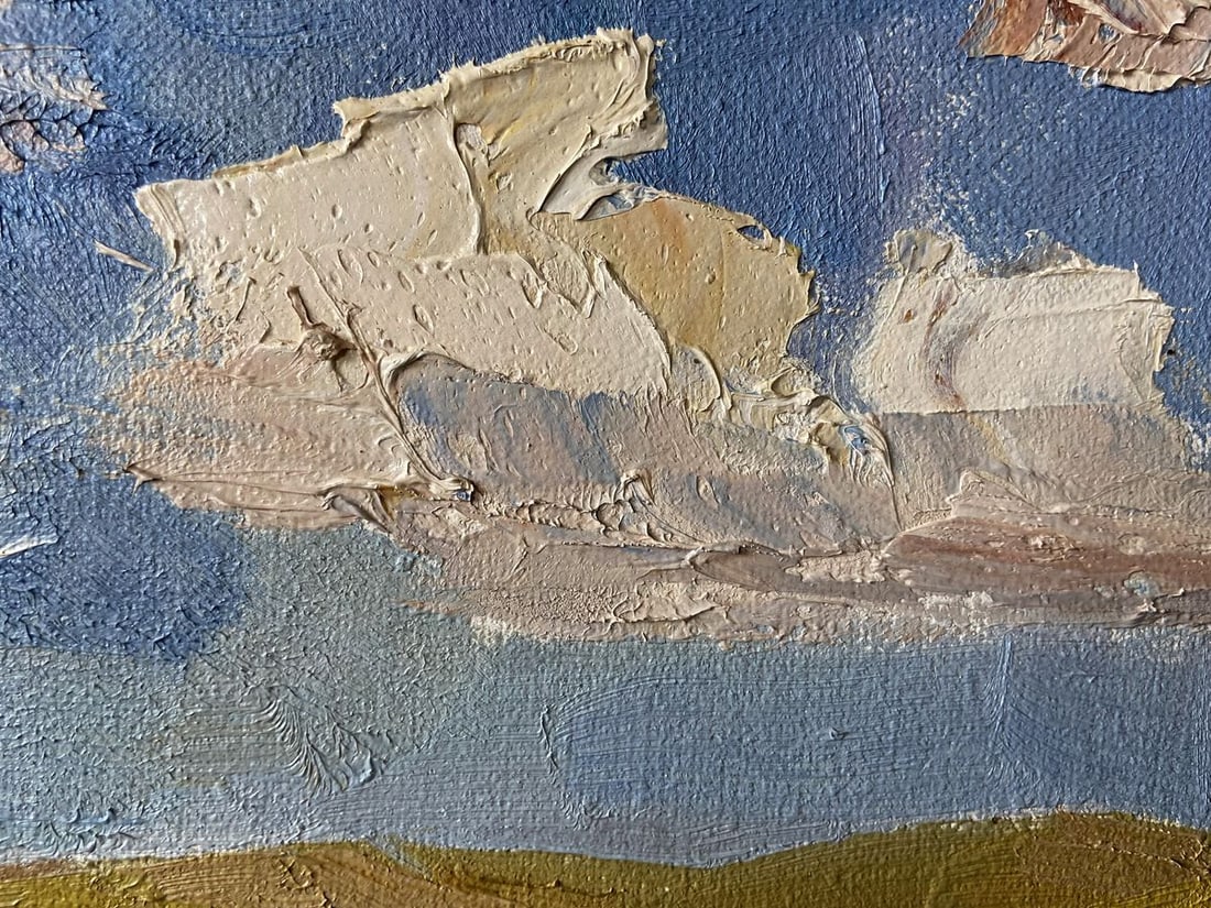 Oil painting It's sunny in the mountains Kapotenko Ivan Ivanovich - 2