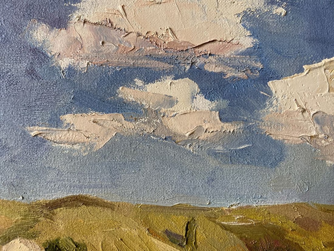 Oil painting It's sunny in the mountains Kapotenko Ivan Ivanovich - 5