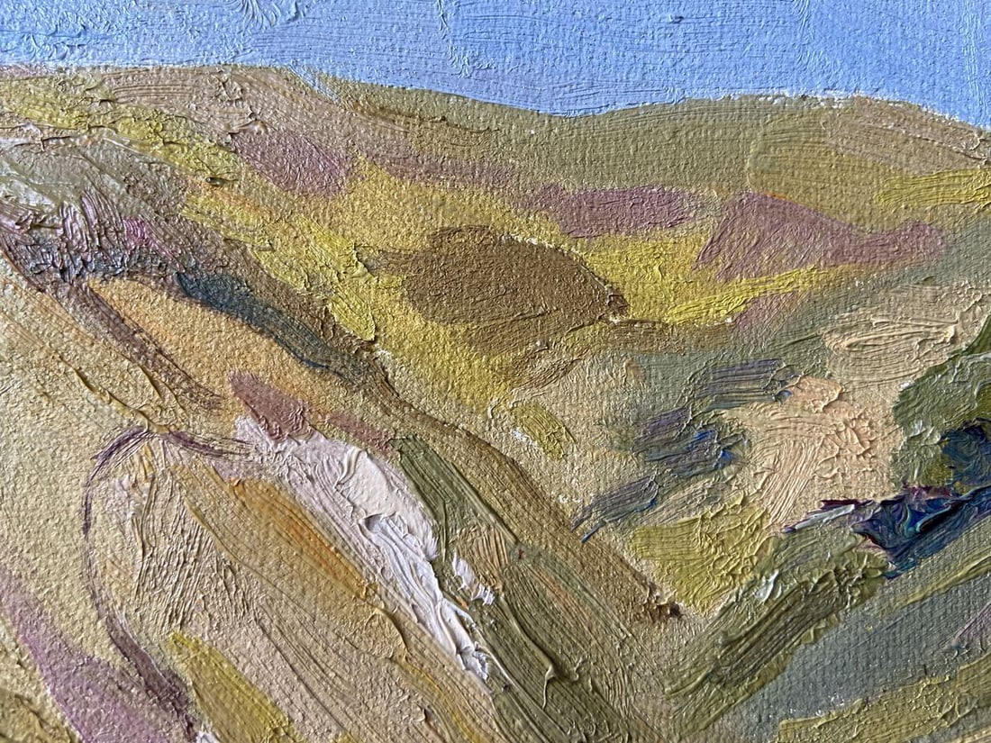 Oil painting It's sunny in the mountains Kapotenko Ivan Ivanovich - 6