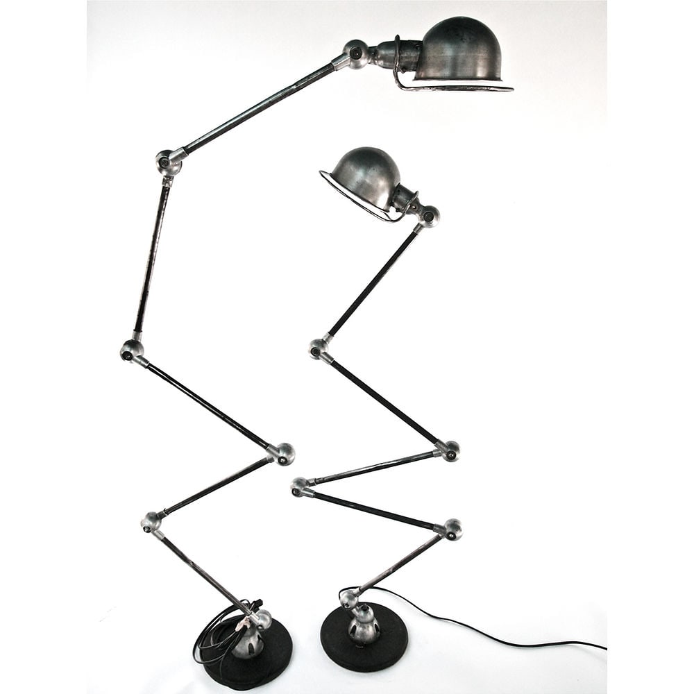FRENCH INDUSTRIAL JIELDE MODERNIST LAMP DOMECQ FLOOR LAMP 5 Arms - 5