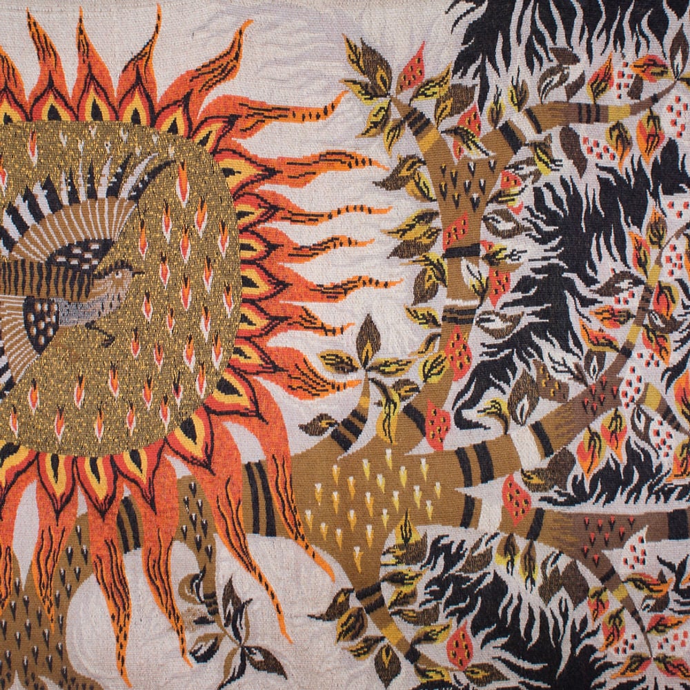 RAY Michèle cartonnier for ROBERT FOUR "night and day " Aubusson tapestry - 6