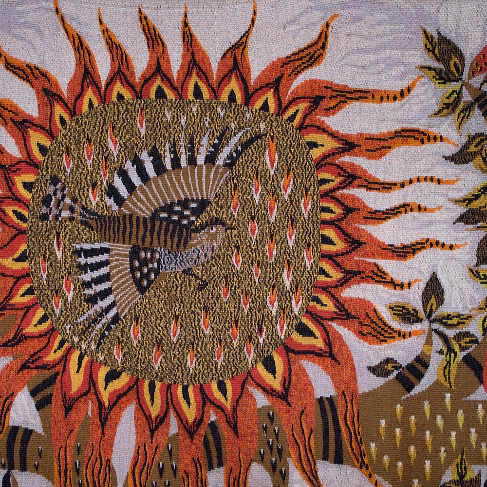 RAY Michèle cartonnier for ROBERT FOUR "night and day " Aubusson tapestry - 8
