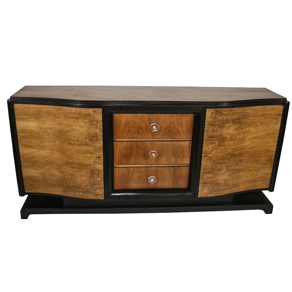 FRENCH ART DECO CUBIST MODERNIST SIDEBOARD DOMINIQUE ADNET (1 of 8)