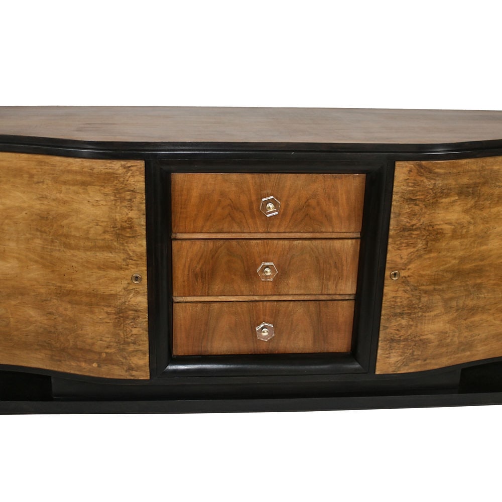 FRENCH ART DECO CUBIST MODERNIST SIDEBOARD DOMINIQUE ADNET - 6