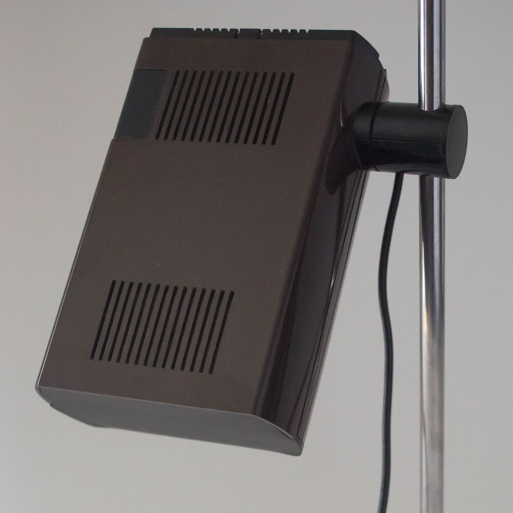 1970's FRENCH DESIGN - Talopp Vintage Office Desk Lamp brown tabaco - 2