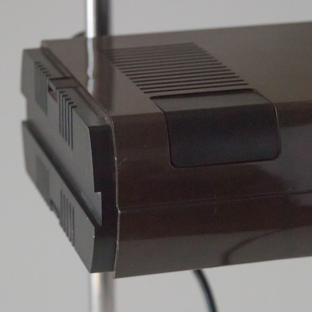 1970's FRENCH DESIGN - Talopp Vintage Office Desk Lamp brown tabaco - 3